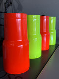 30 oz Stainless Steel Tumbler POWDER COATED - NEON ORANGE