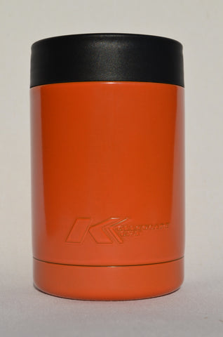 12oz Stainless Bottle/Can Koozie - ORANGE