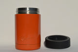 12oz Stainless Bottle/Can Koozie - ORANGE