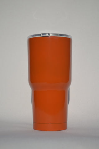 30 oz Stainless Steel Tumbler - ORANGE