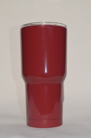 30 oz. Stainless Steel Tumbler - CRIMSON