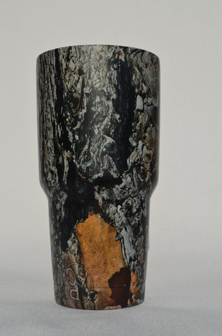30 oz Stainless Steel Tumbler - PINE FOREST CAMO